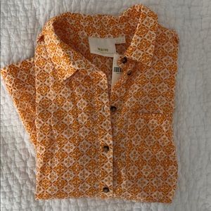 Maeve by Anthropologie button up shirt